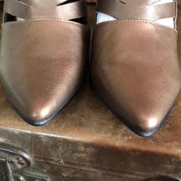 Steven TRIISHA Bronze Metal Stiletto Bootie - Picture 3 of 8